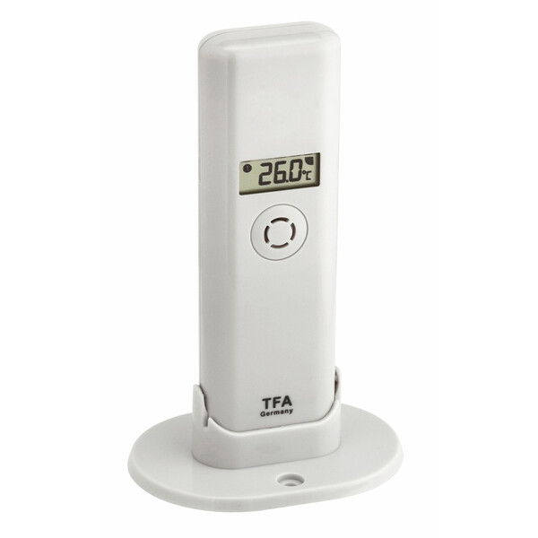 TFA Väderstation Set för övervakning av inomhusklimat med ventilationsrekommendation WEATHERHUB COSY RADAR