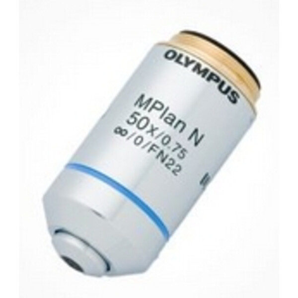 Evident Olympus Objektiv MPLN50X-1-7, M-plan, achro, reflekterat ljus, 10x/0,75 wd 0,38mm