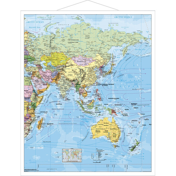 Stiefel Regionkarta Asien