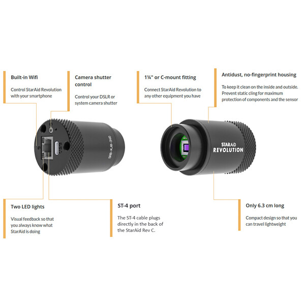 StarAid Kamera Standalone Autoguider Revolution Revision C