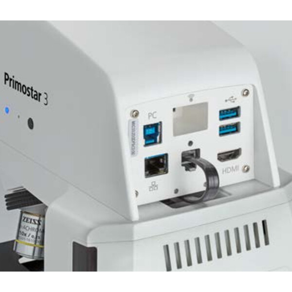 ZEISS Mikroskop PrimoStar 3, Fix-K, Bi, Cam, SF20, 4 Pos., ABBE 0,9,40x-400x