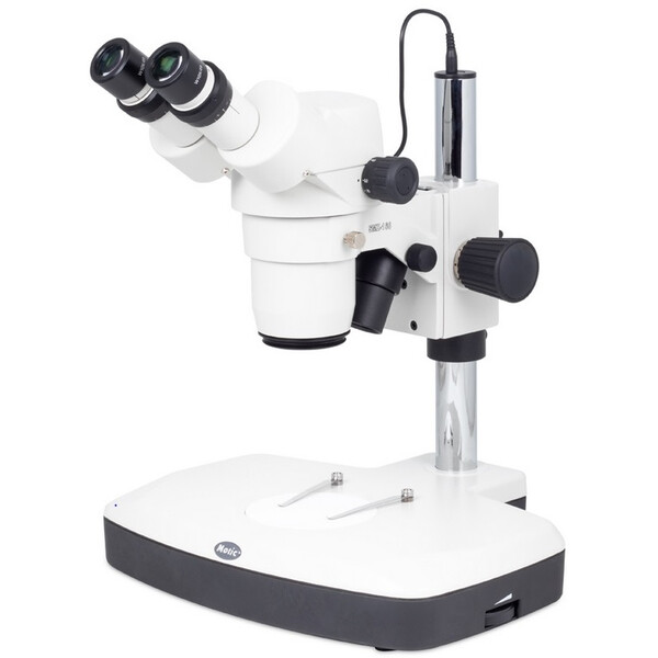 Motic Zoom-stereomikroskop zoom stereomikroskop SMZ-168-BLED, bino, 7,5x-50x