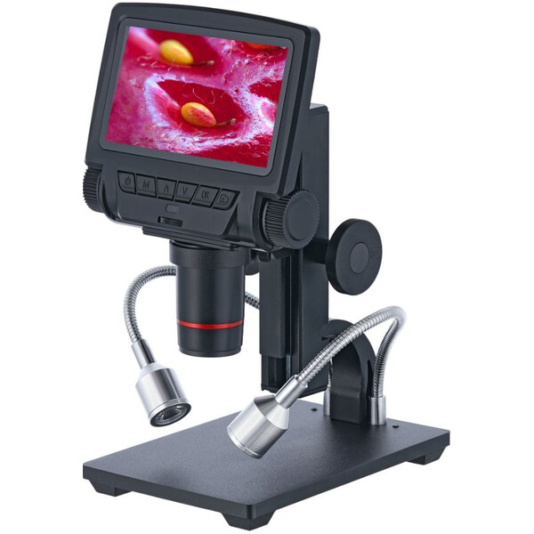 Levenhuk mikroskop DTX RC3, digitalt, 5-15x opt., -260x digit.
