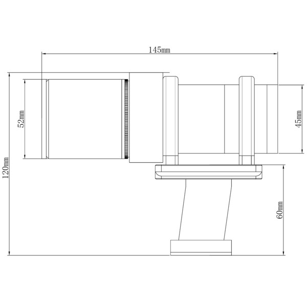 Omegon Apokromatisk refraktor Pro APO AP 40/180 OTA