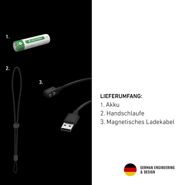LED LENSER Ficklampa P7 kärna