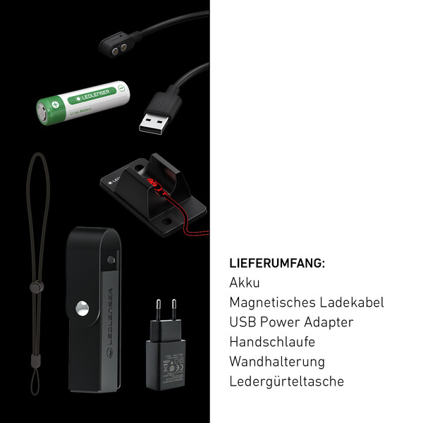 LED LENSER Ficklampa P6R-signatur