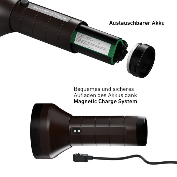 LED LENSER Ficklampa P18R signatur