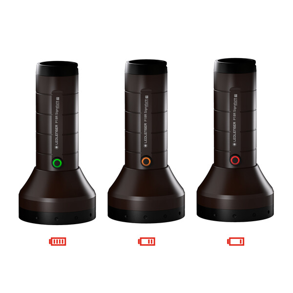 LED LENSER Ficklampa P18R signatur