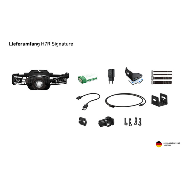 LED LENSER Pannlampa H7R Signatur