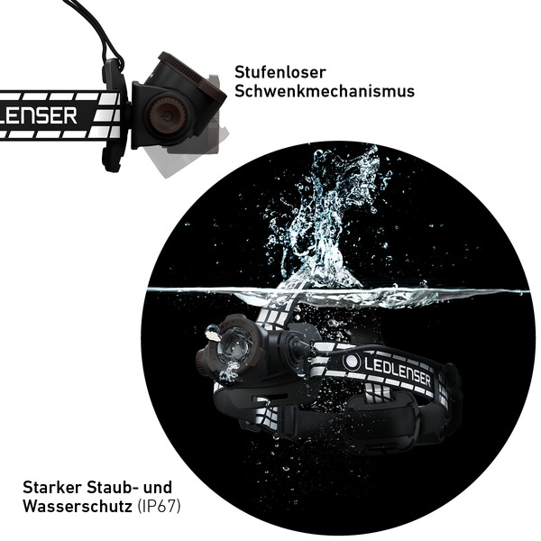 LED LENSER Pannlampa H7R Signatur