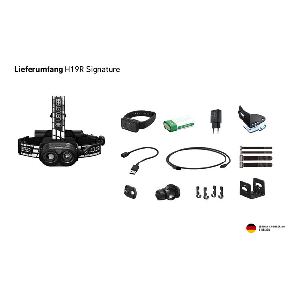 LED LENSER Pannlampa H19R signatur