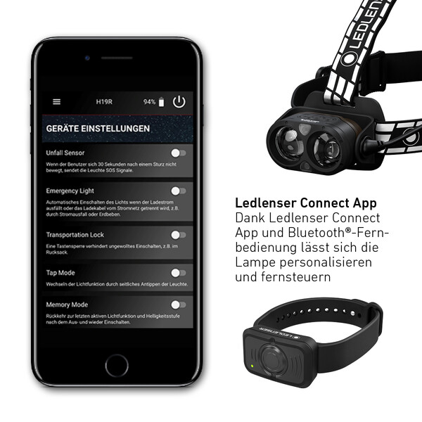 LED LENSER Pannlampa H19R signatur