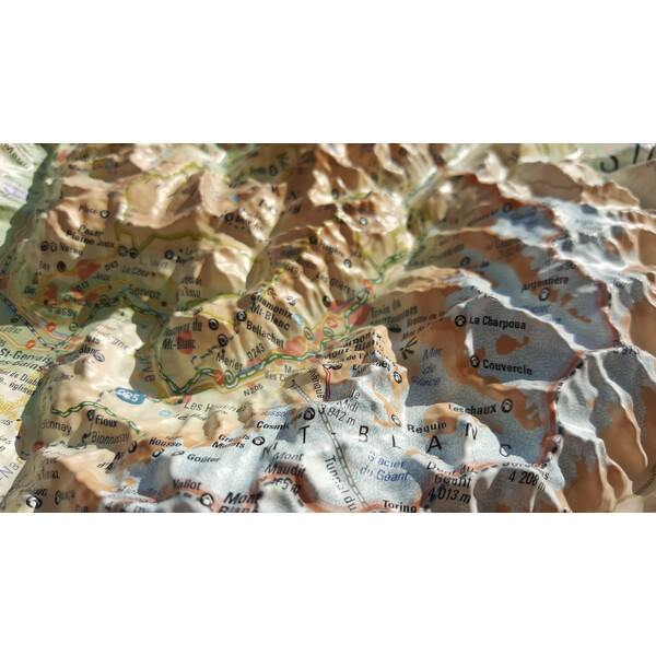 3Dmap Regionkarta Haute Savoie Version été