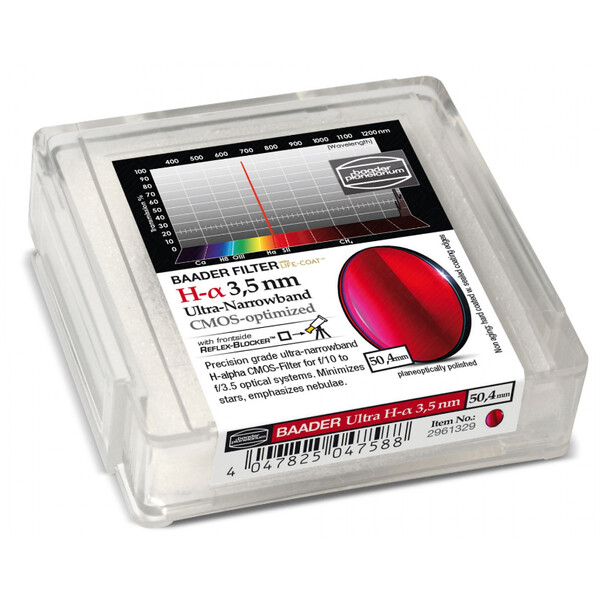 Baader Filter H-alpha CMOS Ultra-Narrowband 50,4 mm