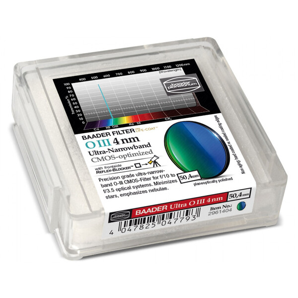 Baader Filter OIII CMOS Ultra-Narrowband 50,4 mm