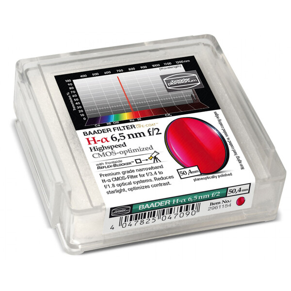 Baader Filter H-alpha CMOS f/2 Highspeed 50,4 mm