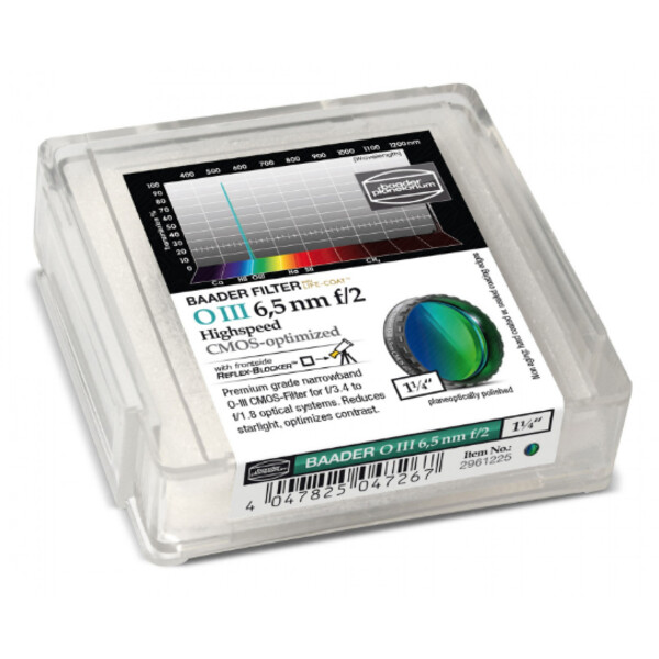Baader Filter OIII CMOS f/2 Highspeed 1,25"