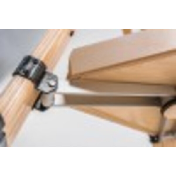 Berlebach Trä-trebensstativ Stativ Report 212 med hylla 37 cm (max. höjd 111 cm)