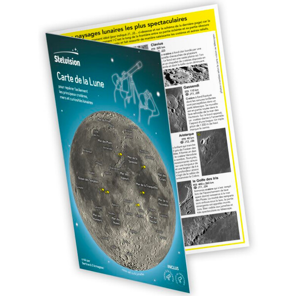 Stelvision Atlas Carte de la Lune