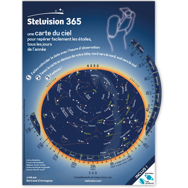 Stelvision Stjärnkarta 365