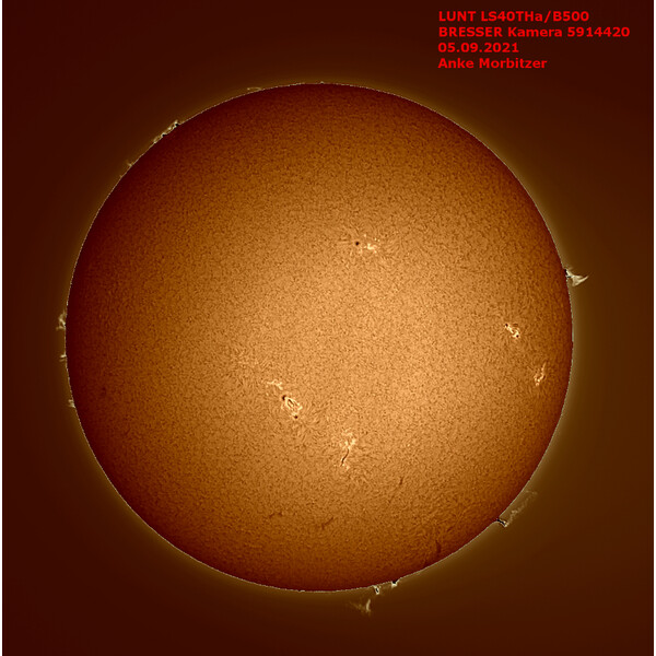 Lunt Solar Systems Solteleskop ST 40/400 LS40T Ha B500