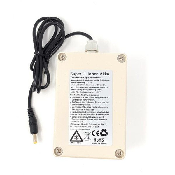 ICU Externt Super Li-Ion batteri 5000mAh