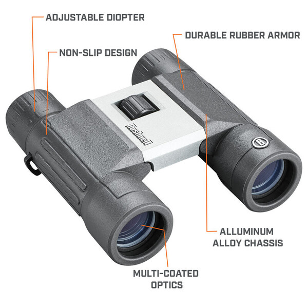 Bushnell Kikare Powerview 2.0 10x25 aluminium, MC