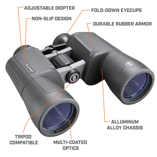 Bushnell Kikare Powerview 2.0 12x50 Aluminium, MC