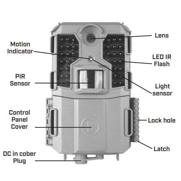 Bushnell Viltkamera 20MP Prime L20 Tan Low Glow, låda 5L