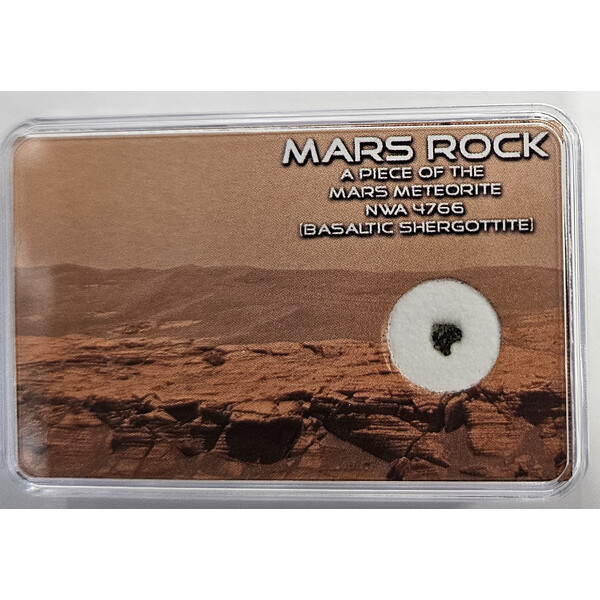 SR-Meteorites Meteoriter Echter Mars Meteorit NWA 4766 0,007 - 0,014 Gramm