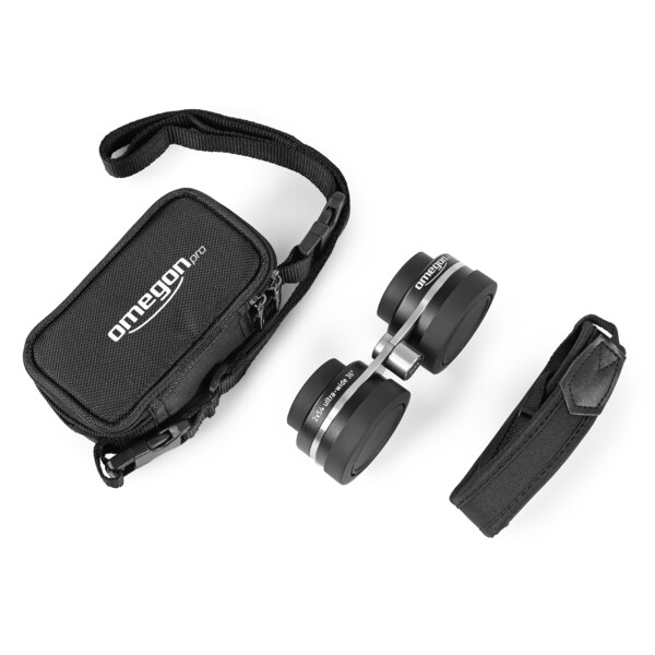 Omegon kikare 2x54 för stjärnfältsobservation + 2 Filtrera UHC Filter M56