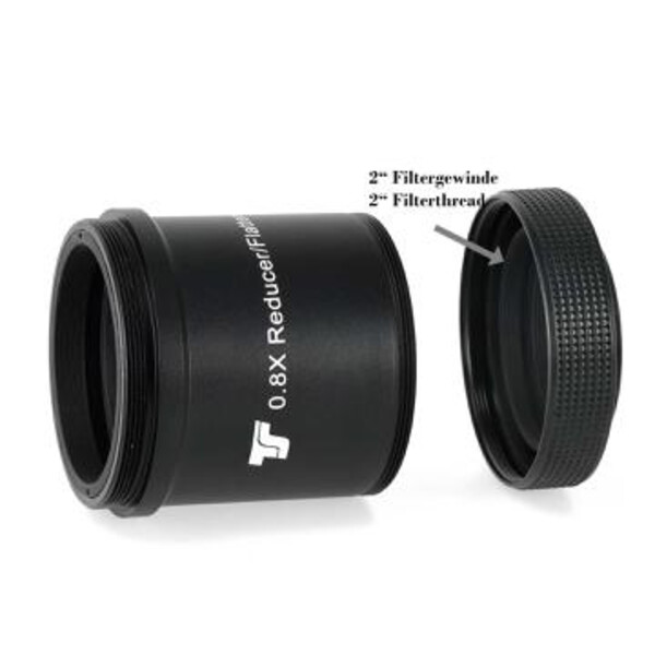 TS Optics Förflackare/Reducerare 0,8x