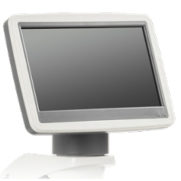 Euromex Mikroskop BioBlue, BB.4220-LCD, 7 tums LCD-skärm, SMP Objektiv 4/10/S40x, DIN, 40x - 400x, 10x/18, LED, 1W, Korsbord