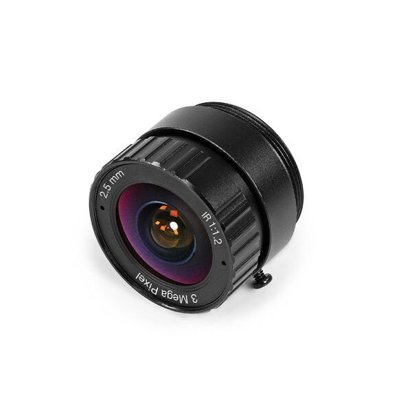 Omegon Objektiv med C-Mount 2,5 mm f/1,2