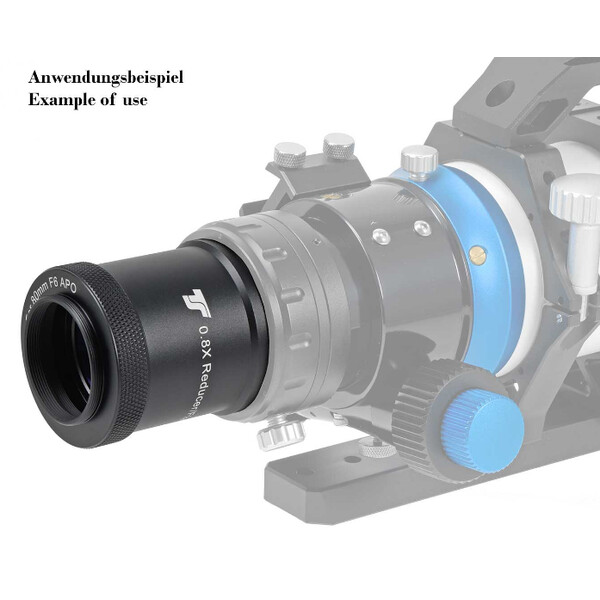 TS Optics Apokromatisk refraktor AP 80/480 CF-APO f/6 FPL55 Triplet OTA