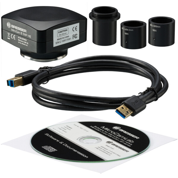 Bresser Kamera MikroCamII 5MP HIS, färg, CMOS, 2/3'', 3,45 µm, USB3