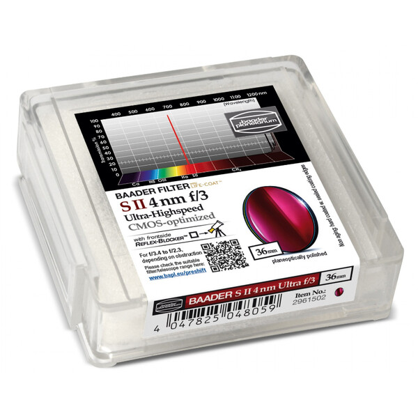Baader Filter SII CMOS f/3 Ultra-Highspeed 36 mm