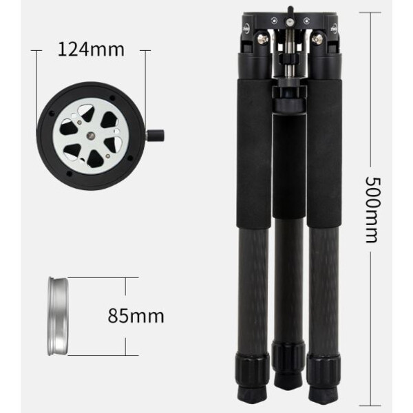 ZWO Kolfiberstativ TC40 för AM5