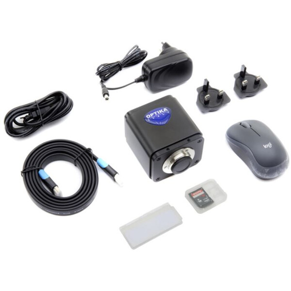 Optika Kamera C-HP4, färg, CMOS, 1/1,8 tum, 2,0x2,0µm, 30fps, 4K, HDMI, 8Mp