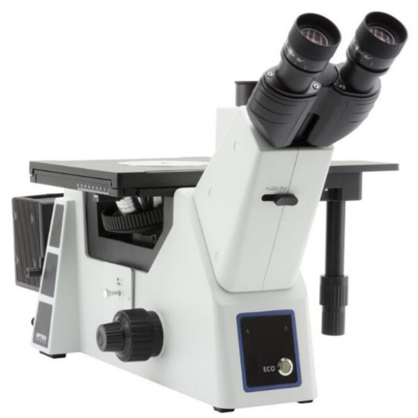 Optika Invert mikroskop IM-5MET, MET trino, invers, 10x24mm, AL, Halogen, 12V/100W w.o. objektiv