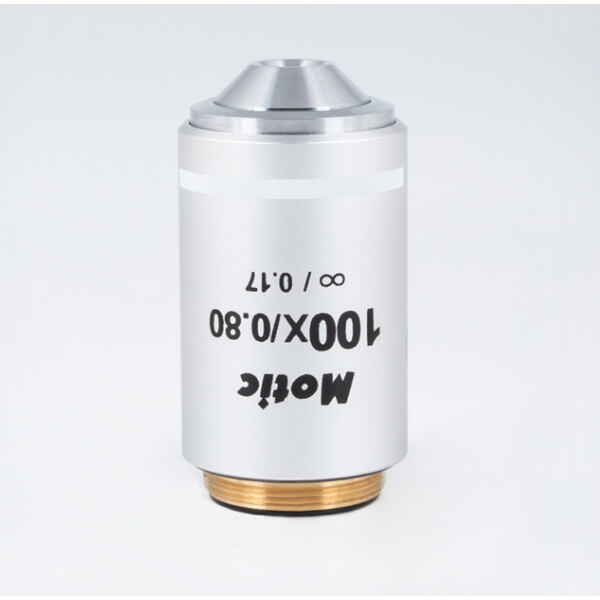Motic Objektiv CCIS Plant, akromatiskt UC PL 100x/0,8, S-Dry (wd=1,7mm)