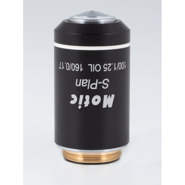 Motic Objektiv S-Plan Objektiv SP100X/1,25/S-Oil (AA=0,165mm)
