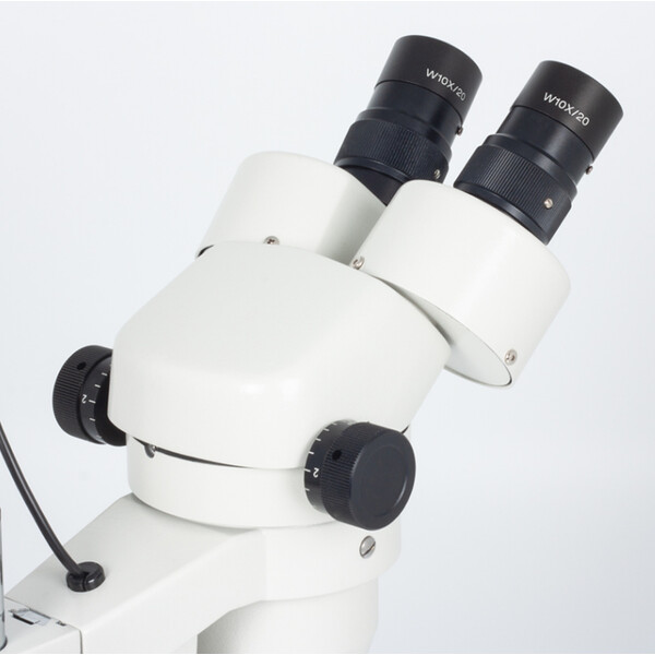 Motic Zoom-stereomikroskop SMZ140-N2LED, bino, 10x/20, Al/Dl, LED 3W