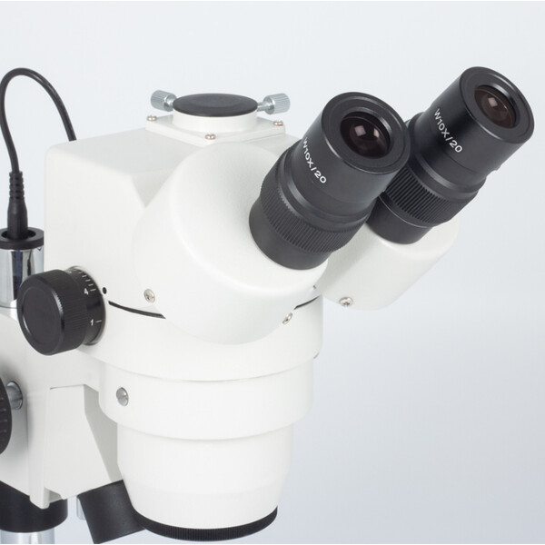 Motic Zoom-stereomikroskop SMZ143-N2LED, trino, 10x/20, Al/Dl, 3W LED