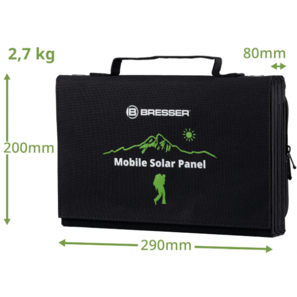 Bresser Mobile solcellsladdare 60 Watt