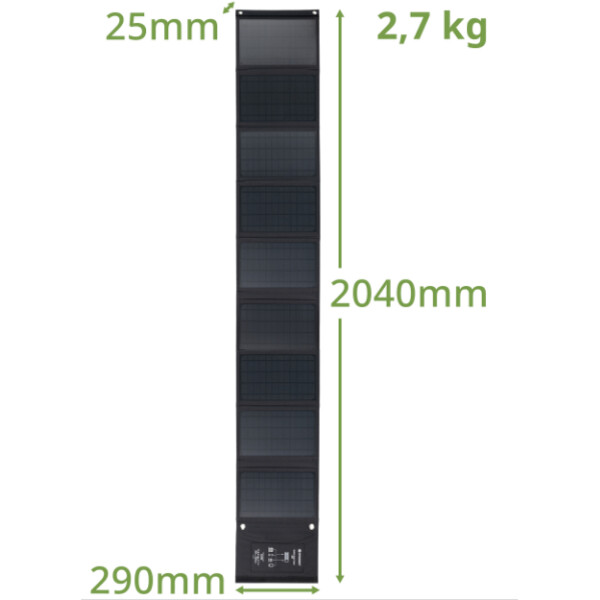 Bresser Mobil solcellsladdare 60 Watt