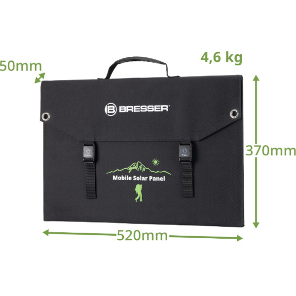 Bresser Mobile solcellsladdare 120 Watt