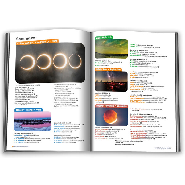 Amds édition  Årsbok Le Ciel à l'oeil nu en 2023