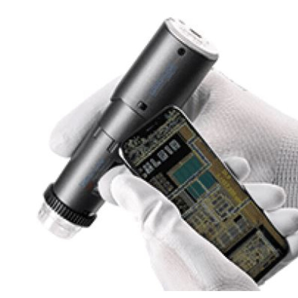 Dino-Lite Mikroskop AF4915ZT + WF-20, 1,3 MP, 20-220x, 8 LED, 30 bilder per sekund, USB 2.0 & USB