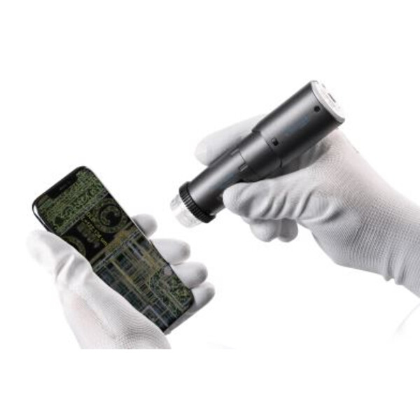 Dino-Lite Mikroskop AF4115ZT + WF-20, 1.3MP 20-220x, 8 LED, 30 bilder per sekund, USB 2.0/WiFi